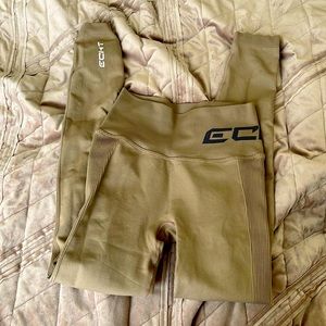 Echt taupe leggings size XS